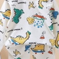 thumbnail image 4 of Gibobby Baby Boys Pajamas Boy Clothing Sets Cartoon Print Fall Winter Long Sleeve Top Pants Pajamas 2 Pc Loungewear For 12 Months 2t 3t 4t 5t Boy Pjs Set Kid Sleepwear,Multicolour,Size 6-12 Months, 4 of 7