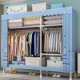 thumbnail image 3 of Cloth Wardrobe New Simple Oxford Fabric Assembly Bedroom Rental Room Dormitory Hanging Clothes Cabinet Storage My Lux Decor Round, 3 of 7