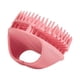 thumbnail image 1 of Masajeador de cuero cabelludo, cepillo de baño de mano, cepillo de champú para la limpieza del cabello Rosa, 1 of 9
