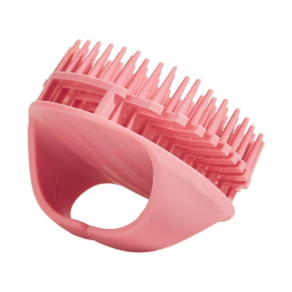 Hair Scalp Massager Hair Washing Comb for Hair Washing Cleaning Pet Grooming Pink
