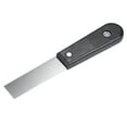 thumbnail image 2 of Uxcell 1" Stainless Steel Plate Black Handle Putty Scraper 2Pcs, 2 of 5