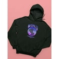 thumbnail image 3 of Abstract World Rave Style. Hoodie Women -Image by Shutterstock, Female XX-Large, 3 of 4