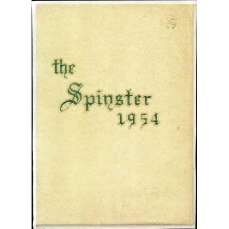 (Custom Reprint) Yearbook: 1954 Hollins University - Spinster Yearbook (Roanoke, VA)
