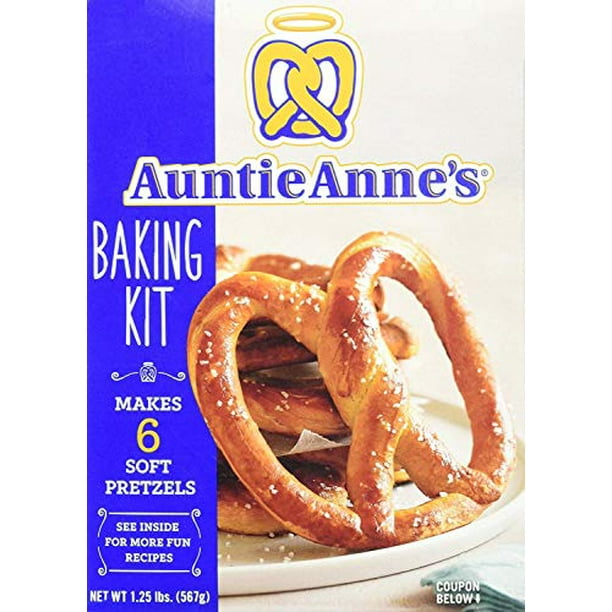Auntie Anne S Make Your Own Pretzel Baking Kit 1 25 Pound Box 6 Boxes Walmart Com