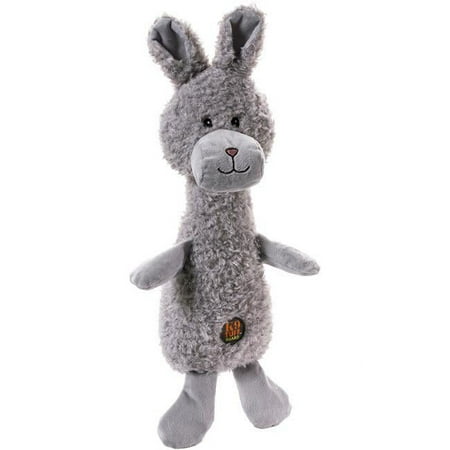 UPC: 0875854007105 | Charming Pet Scruffless Bunny Dog Toy Grey Small