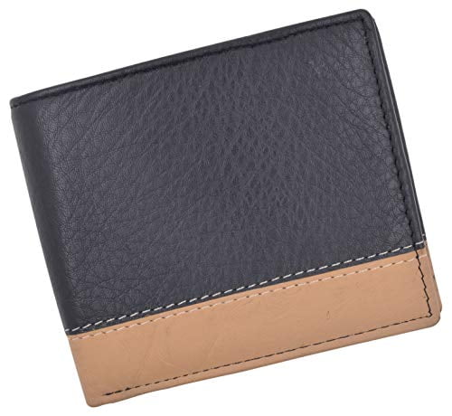 Premium Stripe Leather Bi-fold Men Wallet – Yard of Deals