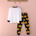 thumbnail image 3 of 2 Pcs Garçons Enfants Batman Pyjama d'Hiver en Coton Ensemble de Nuit Tenue de Sommeil 2-8 Ans, 3 of 6