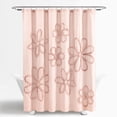 thumbnail image 3 of Ruffle Flower 72"x72" Shower Curtain, 3 of 7