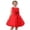 E261-Red, variant on hengsof Girls' Solid Color Party Dress Sleeveless Round Neck Bow Rose Suspender Mesh Tulle Skirt Sweet Princess Dress for Summer