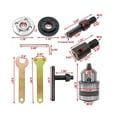 thumbnail image 2 of Adaptador de biela para amoladora angular de conversión de taladro eléctrico para disco de corte JShteea Para estrenar, 2 of 8