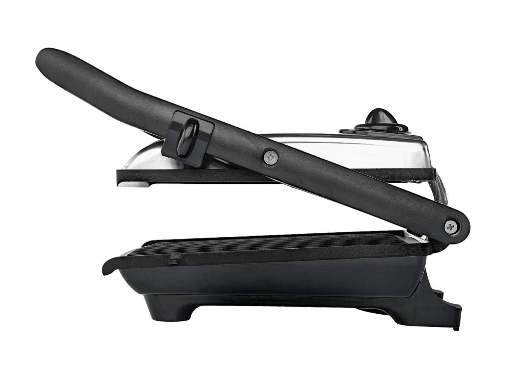 Bella Panini Stainless Steel NonStick Black Grill