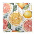 thumbnail image 2 of Yayeee Shower Curtain with Hooks 72"x72" Waterproof Fabric Bathroom Hanging Decor, Candy Lemon Slices, 2 of 5
