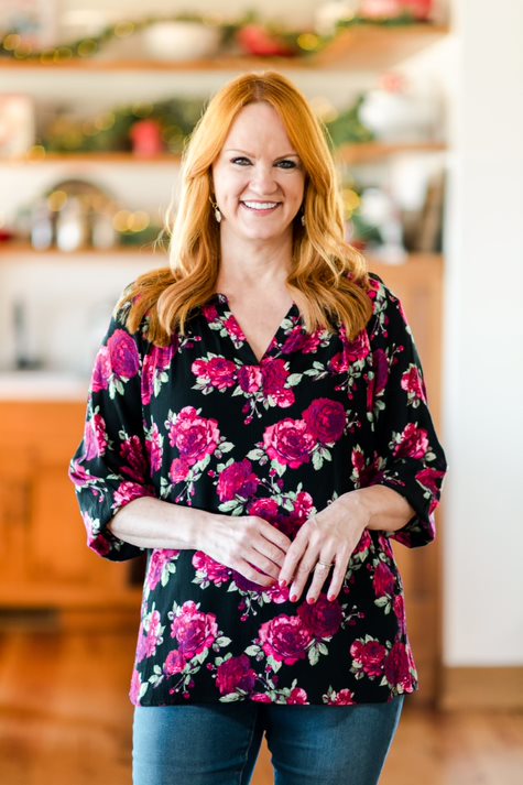 The Pioneer Woman Floral Peasant Top