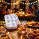 thumbnail image 4 of Bandeja de silicona para cubitos de hielo con forma de balón de fútbol | Molde para cubitos de hielo con forma de balón de fútbol | Molde para cubitos de hielo esféricos grandes con tapa, 4 of 6