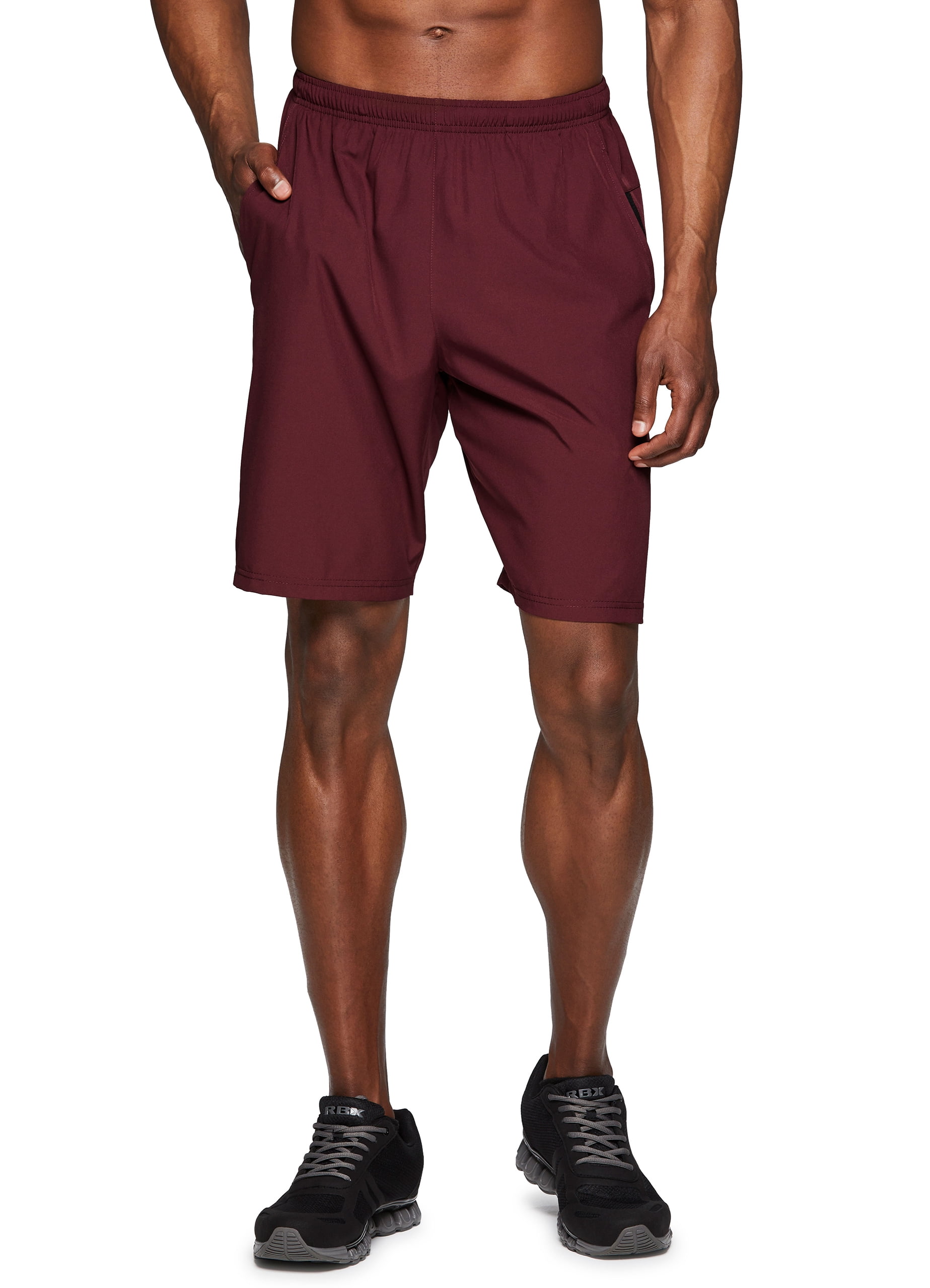 RBX Active Men's Laser Mesh Insert Woven Gym Short With Pockets ...