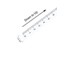 thumbnail image 2 of Unique Bargains Adhesive Tape Measure Vertical Read Measuring Tape Transparent 59.06'', 2 of 5