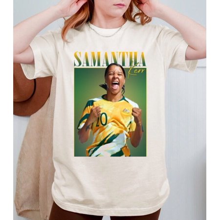 Vintage Sam Kerr Wo World Cup 2023 Football T-shirt, Australian Matildas Sweatshirt, 90s Inspired Tee, Soccer FIFA League