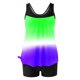 thumbnail image 4 of Traje de Baño de Dos Piezas para Mujeres Traje de Baño Conservador con Correa de Espalda Y Control Del Vientre, Conjuntos Cortos de Playa para Mujeres, 4 of 5