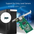 thumbnail image 2 of Networking Card PCIE Networking Adapter 82574 Chip 10/100/1000Mbps Gigabit Ethernet Card for Desktop PC, 2 of 9