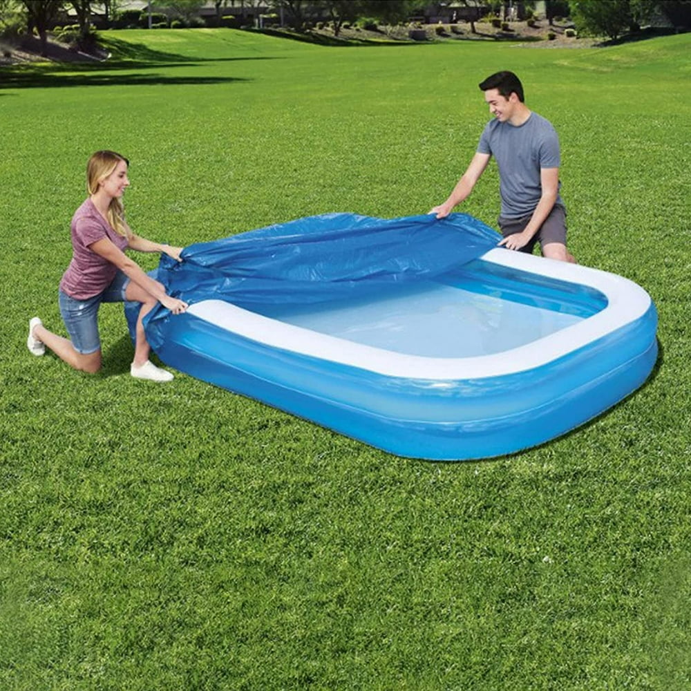 inflatable pool with cover