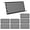 Style 2, variant on 8pcs Trading Card Display Riser Black Acrylic Modular Structure Risers Trading Card Rack for Sports Showcase Vendor Booth