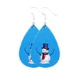 thumbnail image 1 of Fiudx Pendientes Navideños, Elegantes Joyas con Forma de Gancho, Accesorio con Un Diseño Único, Ideal para Fiestas o Banquetes, Regalo Perfecto para Las Fiestas, Peso Ligero de 10 G., 1 of 3