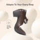 thumbnail image 5 of Zapatos Mary Jane DREAM PAIRS marrones con tacones bajos y gruesos talla 6.5, 5 of 8