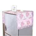 thumbnail image 3 of Funda de toalla para refrigerador del fabricante, funda de toalla de tela pastoral con encaje para refrigerador, funda de toalla, 3 of 5