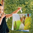 thumbnail image 5 of Coolnut Cool Easter Rabbit Eggs Hand Towels 2 PCS, Butterfly Flowers Kitchen Towel Ultra Soft and Highly Absorbent,Decorative Fingertip Face Towel for Bathroom Hotel, 28.3"x14.4", 5 of 5