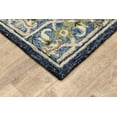 thumbnail image 2 of Oriental Weavers Alfresco Hand-made Wool Area Rug - 28405 - 2'6" x 8' - in Navy/ Blue - Vintage Inspired, Hand-Made Wool Rugs, Entryway, Hallway Runner Rug, 2 of 2