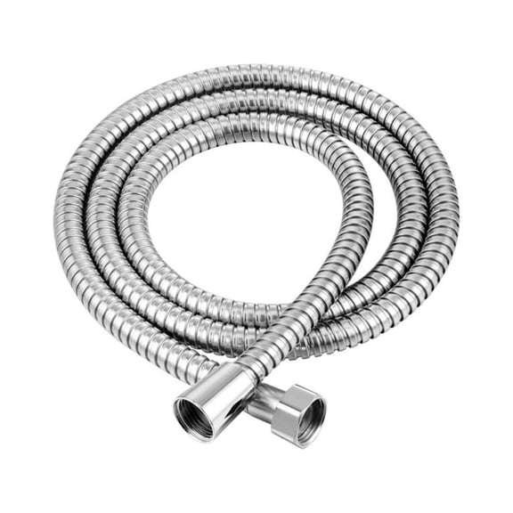 1.5M Stainless Steel Shower Replacement Hose - Flexible, Corrosion-Resistant, Universal Fit For Bathroom Showers, Handheld Showerheads - For Home, Hotel, Gym Bathing Use