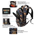 thumbnail image 5 of FORMRS Unisex Backpack Elementary School Travel Bookbag with Reflective Stripes, Art Geometric Pattern, 5 of 7