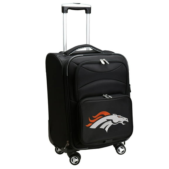 MOJO Black Denver Broncos 21" Softside Spinner Carry-On