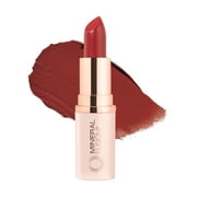 Mineral Fusion Lipstick Flashy, Orange Red, 0.13 oz, Smudge-Free, Long Lasting