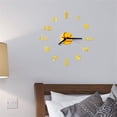thumbnail image 3 of PpgejGEK DIY Roman Numbers Acrylic Mirror Wall Sticker Clock Home Decor Mural Decals, 3 of 6