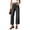 Gray, variant on Jeans for Women Straight High Waist Multi Pocket Denim Pants