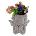 thumbnail image 2 of Décoration Maison, Petit Ornement Rétro Style Ange Pot de Fleurs Ange Fonctionnement Fluide, 2 of 8