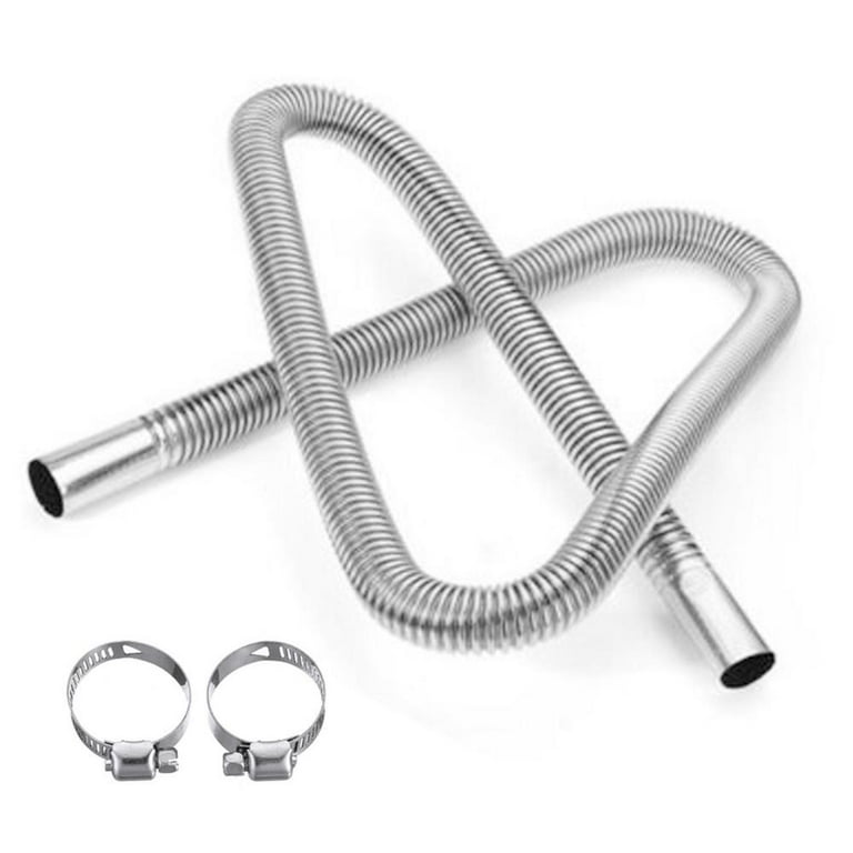 100cm Car Air Parking Heater Exhaust Pipe Hose Tube Stainless Steel Fuel  Tank Exhaust Pipe for Diesel Heater