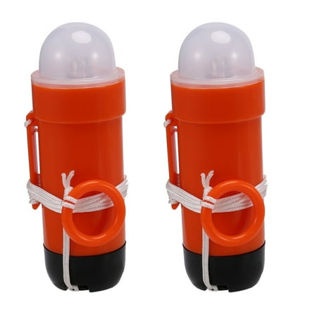 

WELPET 2Pcs LED Life Jacket Emergency Light Surf Life Jacket Light LED Life Jacket Light Energy Saving Flashlight Sea Water