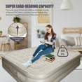 thumbnail image 6 of Queen Air Mattress, Inflatable Air Bed for Home, Camping, Guest Bed (59in), 6 of 9