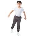 thumbnail image 2 of Athletic Works Boys Textured Jogger Sweatpants, Sizes 4-18 & Husky, 2 of 8
