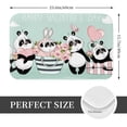 thumbnail image 2 of Kdxio Cute Panda,16" x 24", Non-Slip Front Door Mats,Outdoor Welcome Mat Washable, 2 of 9