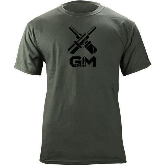 Vintage Navy Gunner's Mate GM Rating Badge Veteran T-Shirt