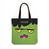 Personalized Halloween Tote Bag - Spooky Characters, Mulitple Sizes