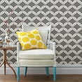 thumbnail image 2 of A - Street Prints Geometrie Petals Ogee Wallpaper, 2 of 6