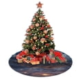 thumbnail image 4 of Falda para árbol de Navidad de Po-Ke-Mon, suave y divertida, decoración navideña navideña de granja de 36", 4 of 4