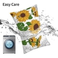thumbnail image 6 of Salouo Plump Sunflower And Sketch Pattern Pillow Cases,1PC Pillow Covers with Envelope Closure Decorative Pillow Case for Bed Couch,Pillows Not Included-16"x24", 6 of 6
