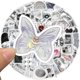 thumbnail image 2 of autocollant 66 Pices Argent Graffiti Stickers Pour Portable Voiture Ordinateur Moto Velo Casque Skateboard Guitare Bouteille D'eau Guitare Dcalcom, 2 of 5