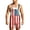 Wine, variant on Men's American Flag Denim Overalls Shorts with Suspenders – Patriotic Independence Day Bib Shorts for 4th of July, Summer Parades & Casual Wear – Vintage Distressed USA Flag Jumpsuit (XS-XXXXXL)
