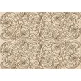 thumbnail image 1 of Ahgly Company Machine Washable Indoor Rectangle Transitional Wheat Beige Area Rugs, 7' x 9', 1 of 7